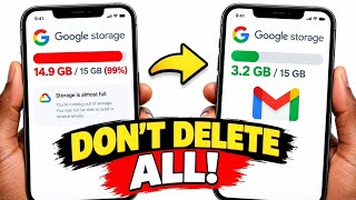 How to Free Up Google Storage Space FAST — Don't Delete All Your Emails!