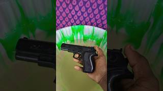 Toy gun satisfying mud asmr😱🔥#shorts