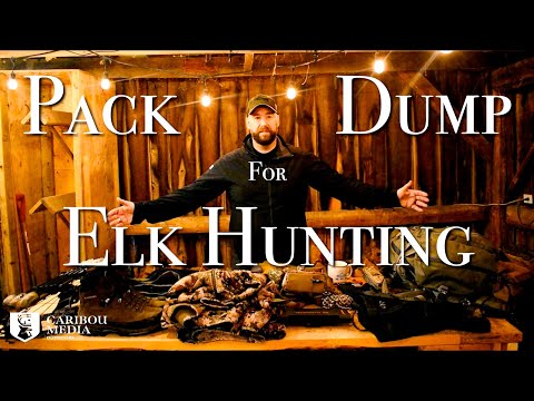 Pack Dump - What Gear Did I Take in My Pack Elk Hunting?