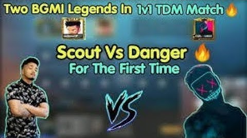 Scout vs hydra danger fist time tdm fight |scout 1v1 tdm | danger angry after see Scout