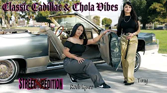 Cruising in Style: Classic Cadillac & Chola Vibes with Mr. Dignified