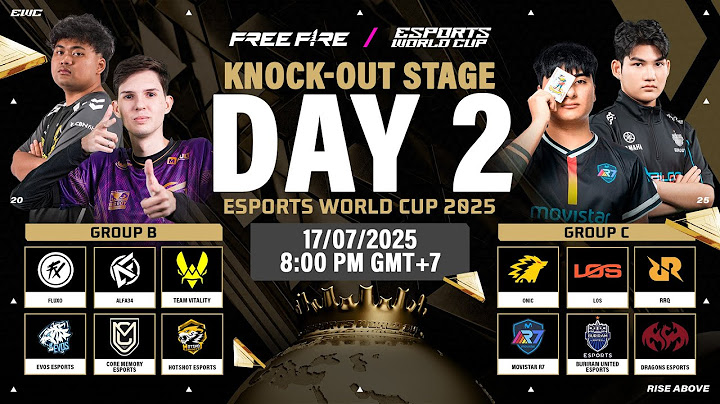 [ENGLISH] ESPORTS WORLD CUP | KNOCKOUT STAGE DAY 2