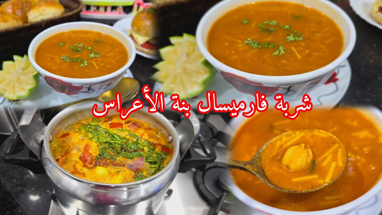 جميع أسرار نجاح شربة فارميسال فلفديو🚨 لي يذوقها يطلب الوصفة بنينة نتاع صح تحمرلك وجهك قدام ضيافك 👌💥