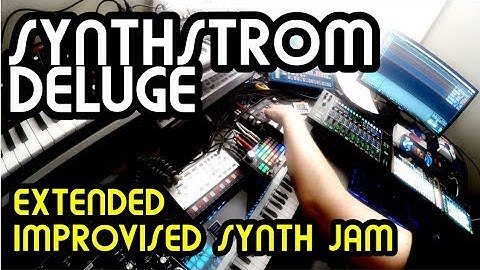 Extended Improvised Synth Jam // Synthstrom Deluge Demo
