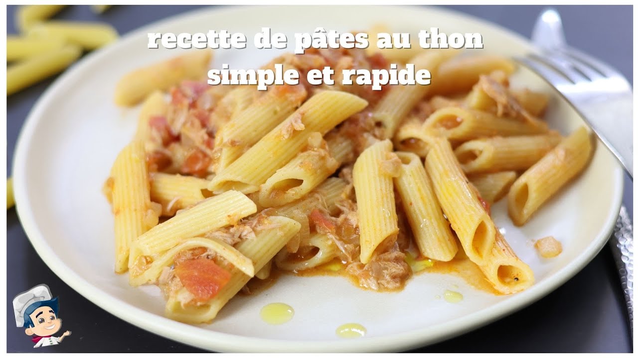 Recette Pâtes au thon rapide