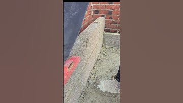 QUICK WAY TO BUILD BLOCK CORNERS #bricklaying #building #brick #golf #construction #fast #subscribe