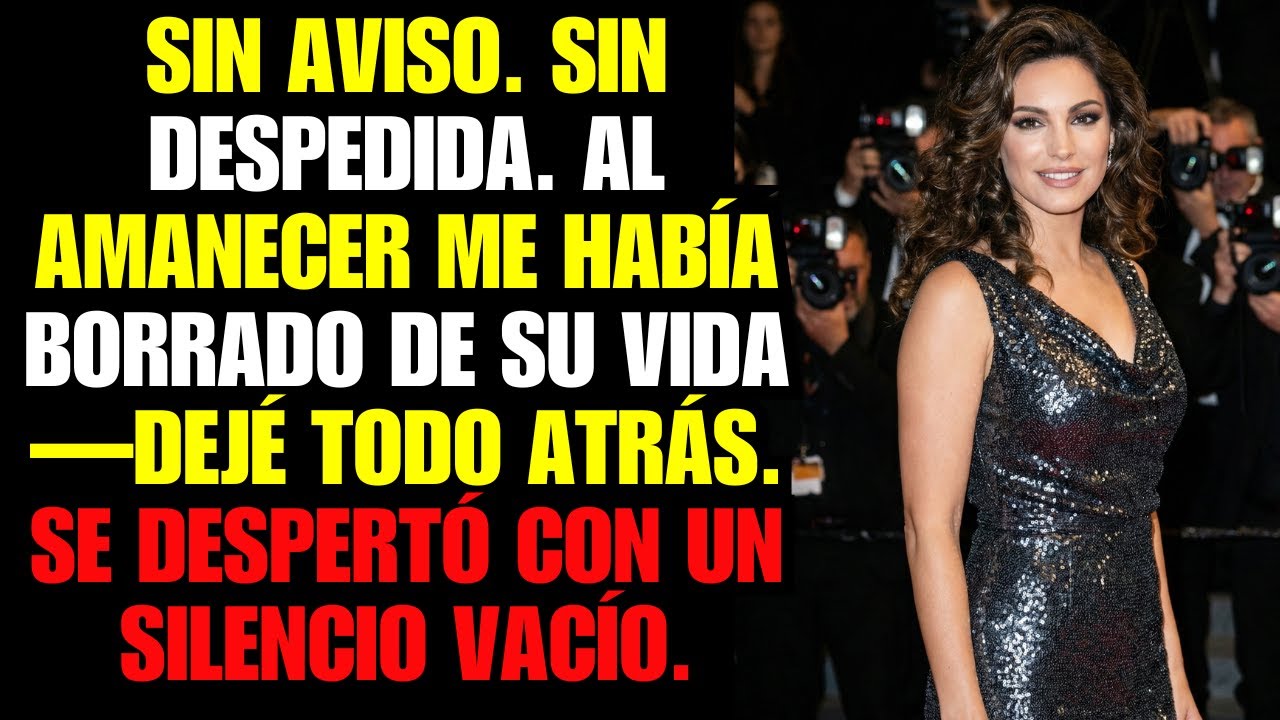 Sin aviso. Sin despedida. Al amanecer me había borrado de su vida—dejé todo atrás. Se despertó con