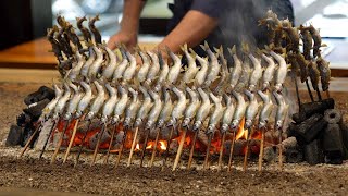 How are Japanese live sweetfish