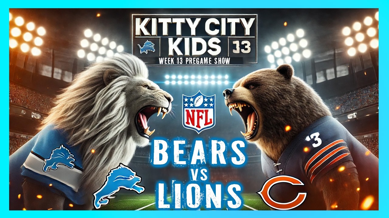 Lions vs Bears 🦁🐻 Thanksgiving Showdown NFL Week 13 Ford Field ...