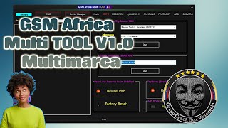 Sencilla Herramienta GSM Africa Multi TOOL V1.0 Multimarca