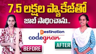 Codegnan Student -  before - After Jobs..! SumanTV Telugu