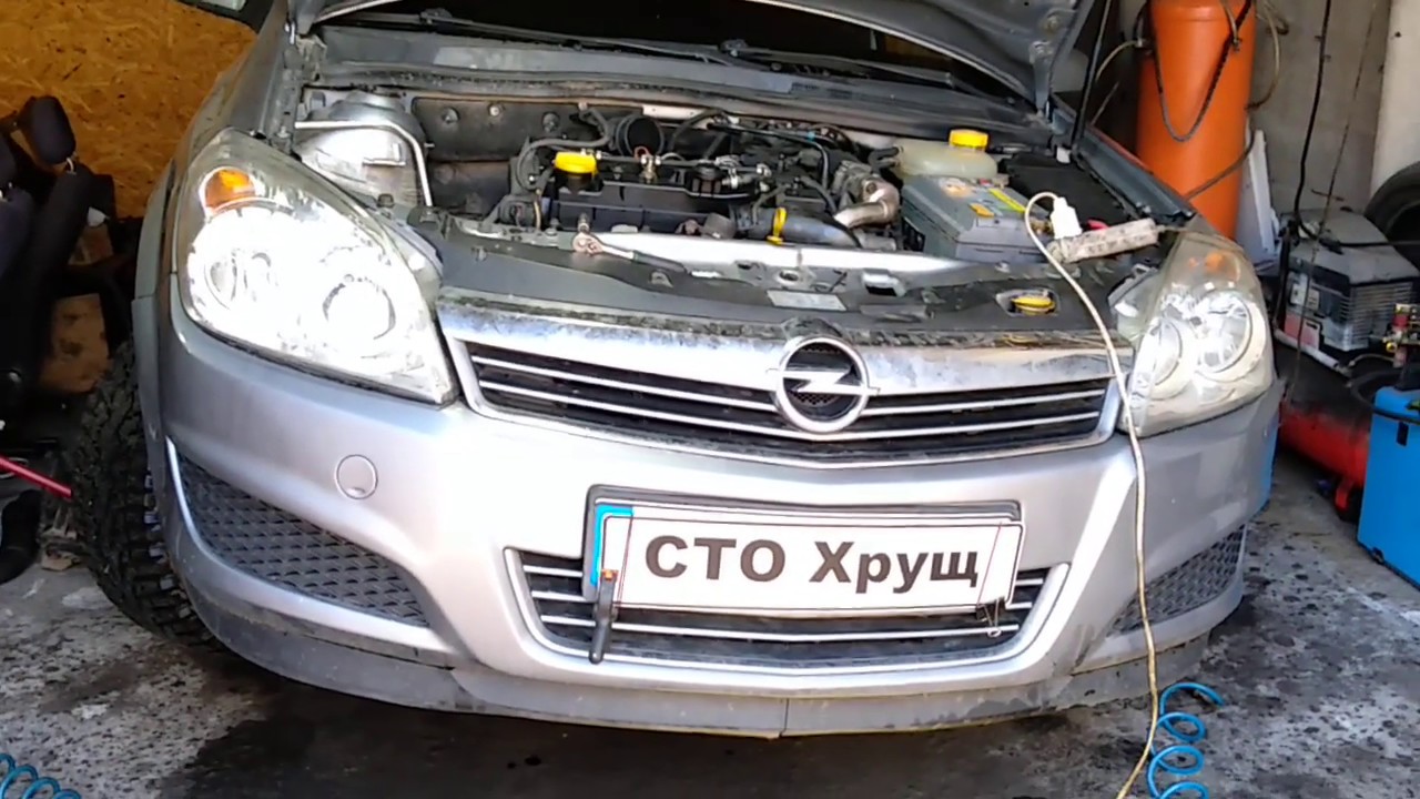 Опель Астра Н 1.7cdti Z17DTR турбина гонит масло после ремонта - YouTube