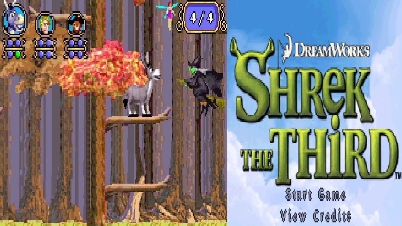 新品】シュレック 3作品セット Shrek 3 titles GBA 切らさ