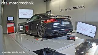 Audi TT RS auf unserem Prüfstand, um die Leistung zu messen 🏁💨🔧
