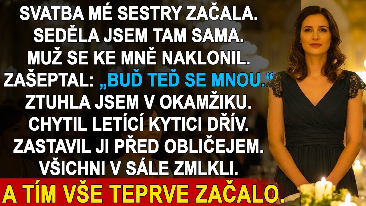 Za svatbě mé sestry jsem byla neviditelná — dokud mě nezachránil cizinec, který mi změnil život