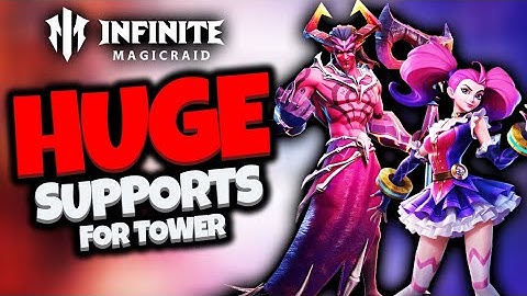 [Infinite Magicraid] HUGE Support & HP Burns for Tower of Green Mark 26