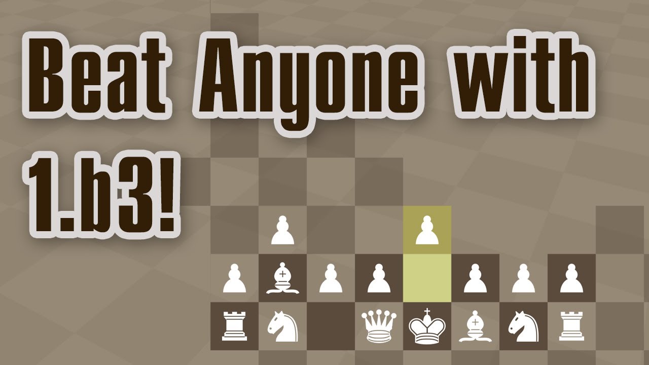 Beat Anyone with 1.b3!