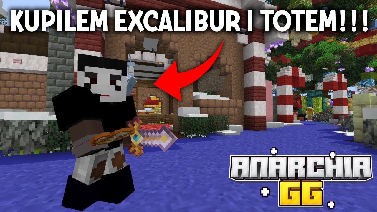 ✨Kupiłem Excalibur i Totem Ułaskawienia na Lifesteal SMP (anarchia.gg)