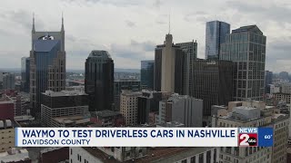 Waymo to test driverless cars in Nashville, TN