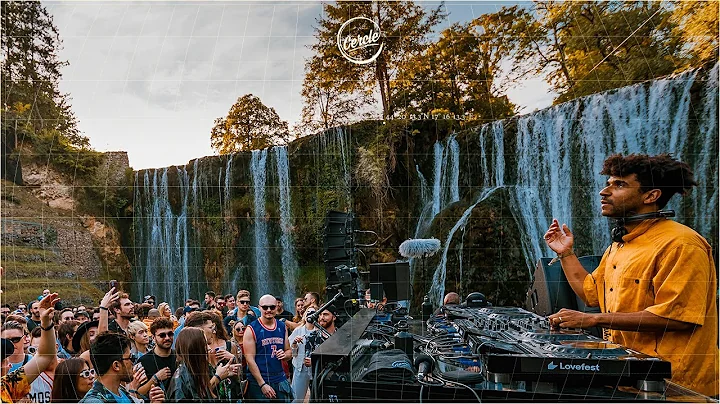 Jamie Jones at Pliva Waterfalls in Jajce, Bosnia-Herzegovi...
