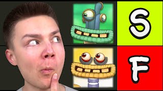 Ranking All WUBBOX In A Tier List! (My Singing Monsters)