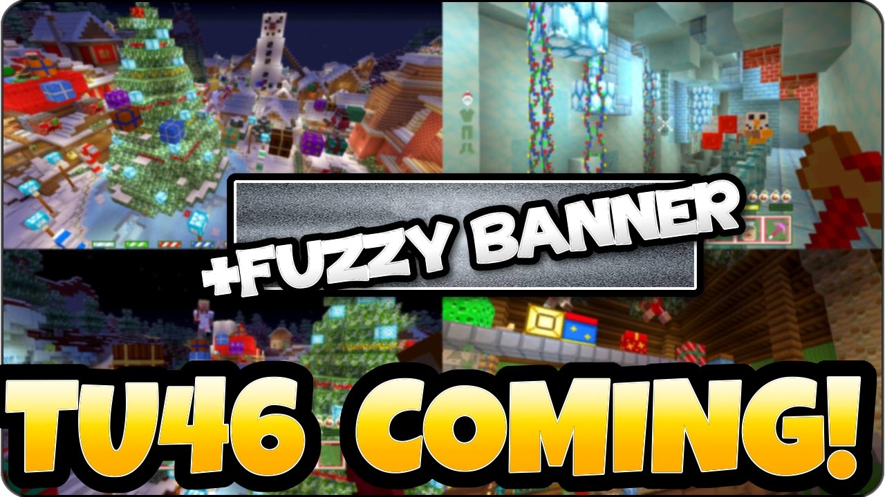 Minecraft Tu46 Release Soon Fuzzy Banner Festive Battle Map