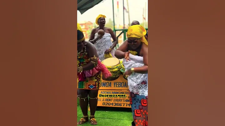 Adowa Dance Display in Ghana 🇬🇭 | Traditional Akan Culture