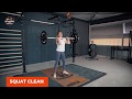 Barbell Squat Clean