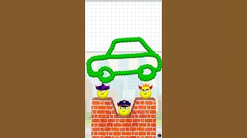 Draw to Smash: Game Level 5555 #drawtosmash #gamingshorts