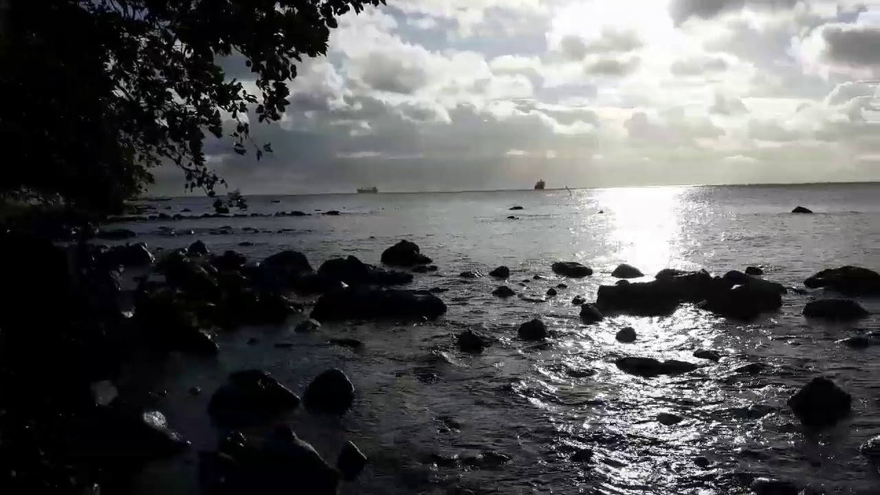 Sunset at Baie du Tombeau Mauritius YouTube