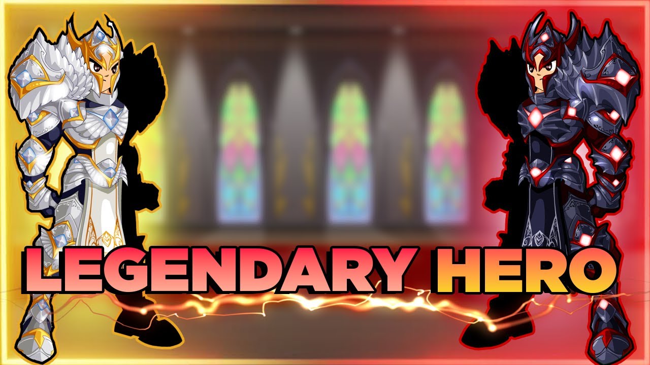 AQW - (DARK)LEGENDARY HERO