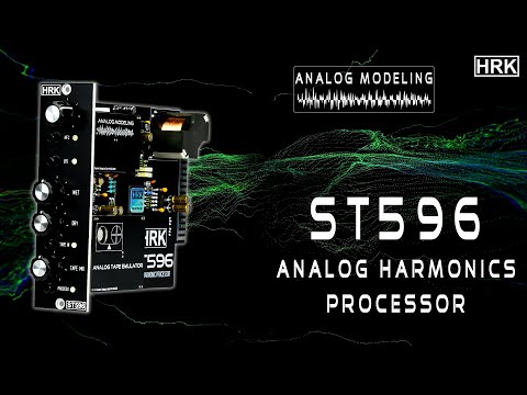 ST596 | Analog Harmonics Processor and Tape Emulator - Bart HRK - Drums Demo