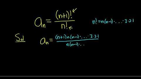 Larson Calculus 9.1 #37: Determine if the Sequence a_n = (n + 1)!/n! Converges or Diverges