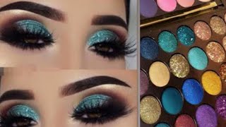 Bridal eye makeup tutorial for beginners practice on eye dummy