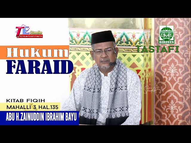Hukum Faraid I Abi H.Zainuddin Ibrahim Bayu class=
