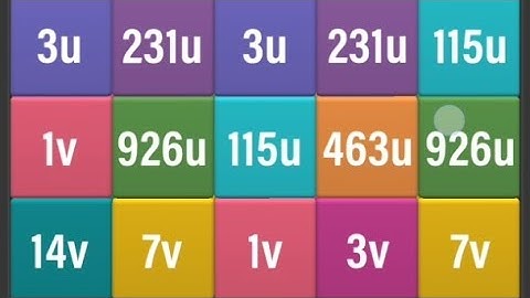 V BLOCKS Revealed in drop block puzzle merge game android 2048 Games #puzzle #gaming #gameplay