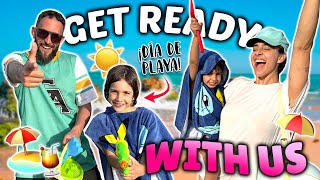 GET READY WITH ME PARA IR A LA PLAYA | Familia Amiguindy