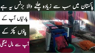 Famous unique business machine/rubber band business idea in pakistan Profile
