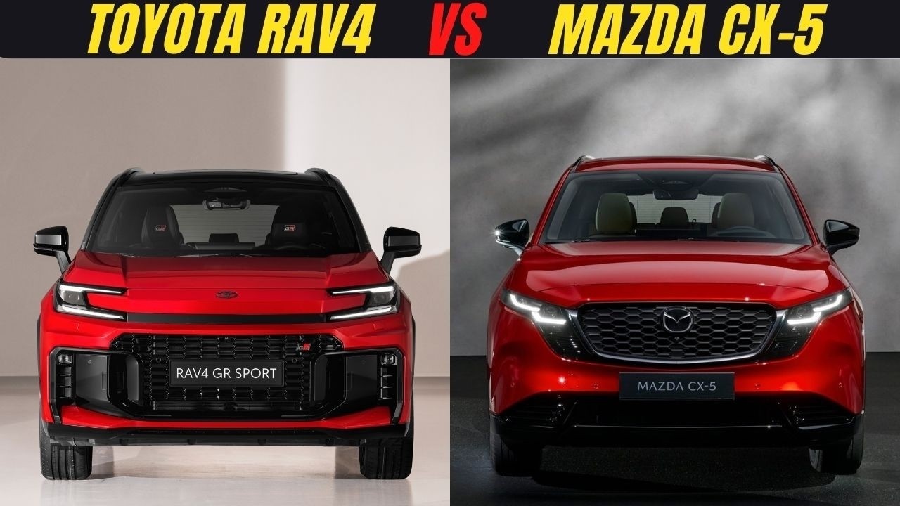 Mazda CX-5 2026 vs. Toyota RAV4 2026 – Wer baut den besseren Japan-SUV?
