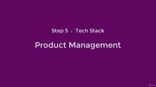 Fundamental Steps of Product Management - 11  Step 5  Technology  Tech Stack | 2023 |