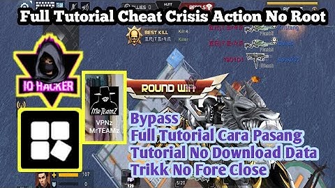 🔴 Full Tutorial Cheat Crisis Action No Root | Bypass Anti FC | Tutorial No Download Data