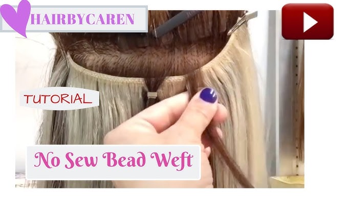 5 Ways To Apply for Weft Hair Extension With Beads – Chandra Hair