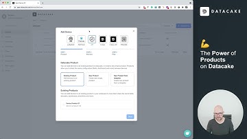 How to use Products on Datacake to add 100 of IoT Devices at the same time that all look the same