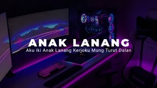 DJ AKU IKI ANAK LANANG KERJOKU MUNG TURUT DALAN VIRAL TIKTOK ( NDARBOY GENK )