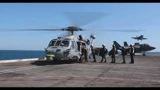 FLIGHT OPS on the USS Abraham Lincoln (CVN 72) in the Pacific
