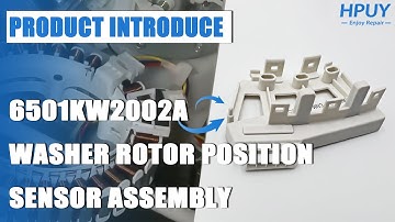 Replace HPUY 6501KW2002A 6501KW2002B Washer Motor Rotor Position Sensor Switch for LG Kenmore Washer