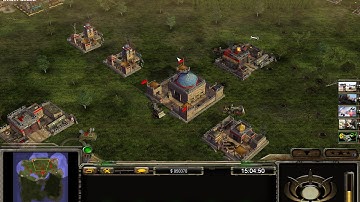 C&C Generals ZH Contra 009 Final (Patch 2) - Skirmish Battle - GLA Boss General vs Tank Generals