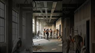 Insane Epoxy Floor Transformation in a Tech Office 🚀 #Shorts”