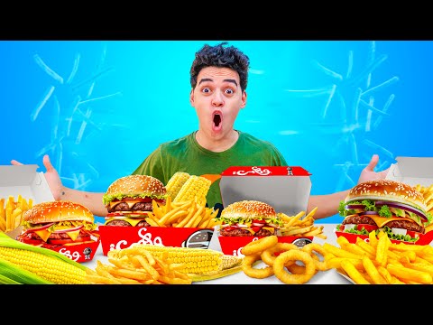 جربنا برجر من الفضاء وهمي