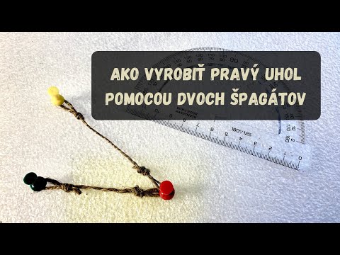 Video: Ako Vypočítať Pravý Uhol